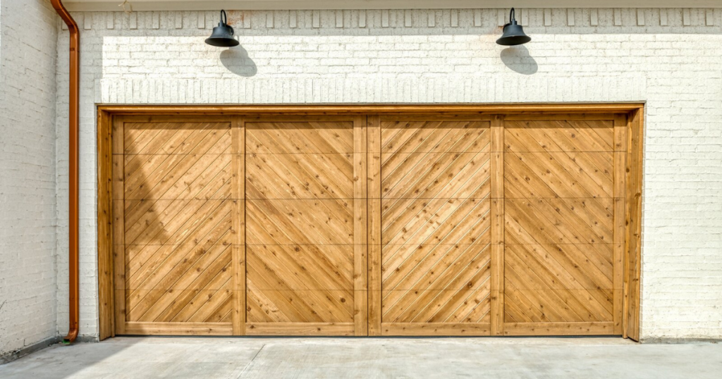 custom wood garage doors