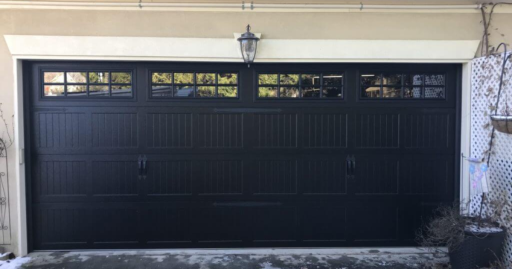 wood vs steel garage doors