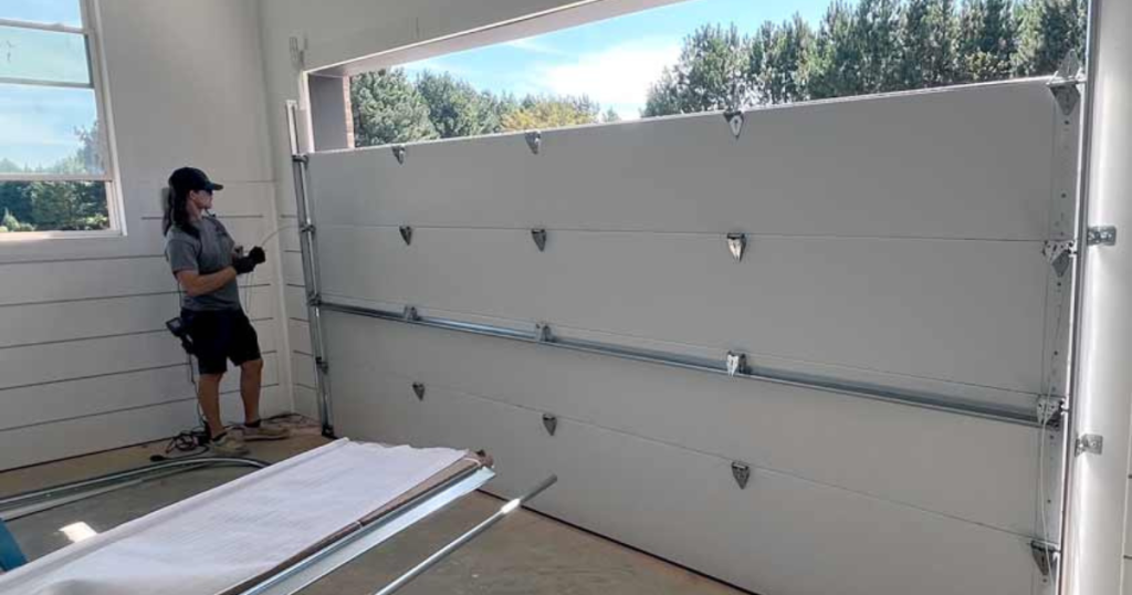 wood vs steel garage doors