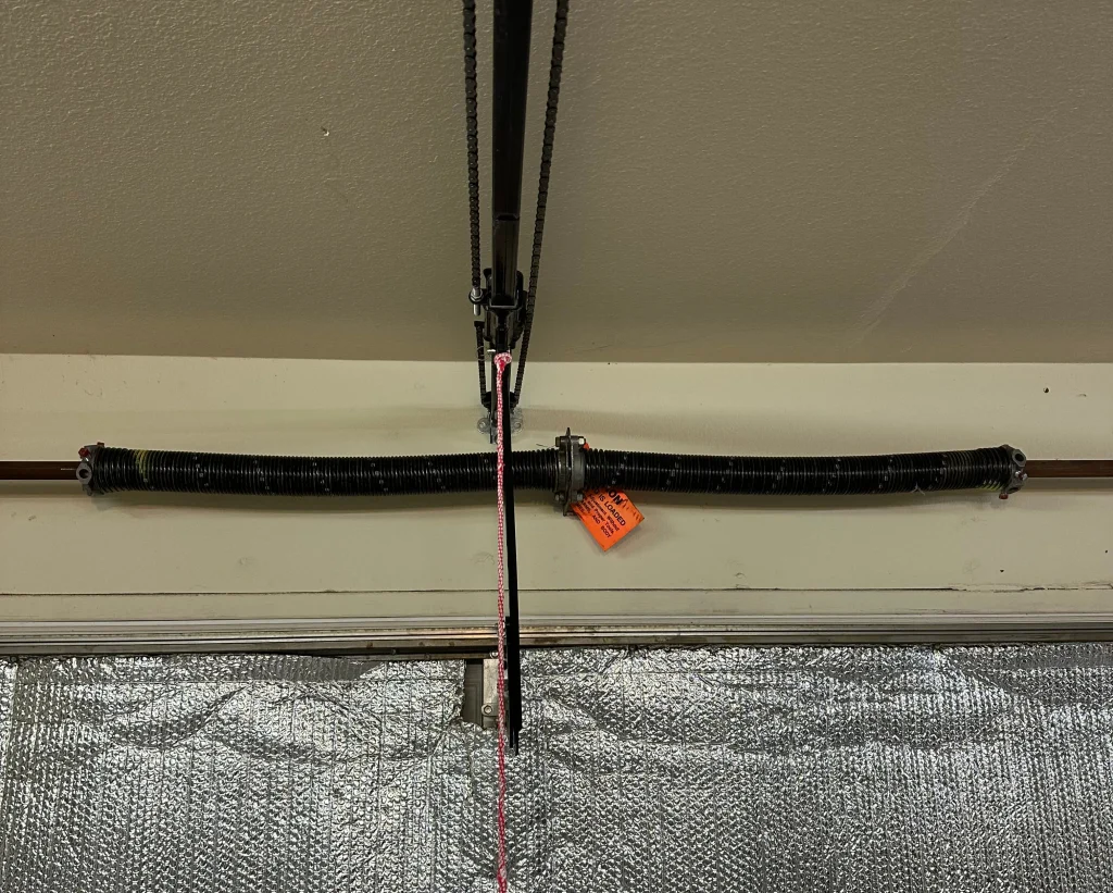 Garage door spring